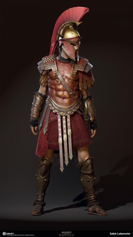 Спартанские доспехи в assassins creed odyssey