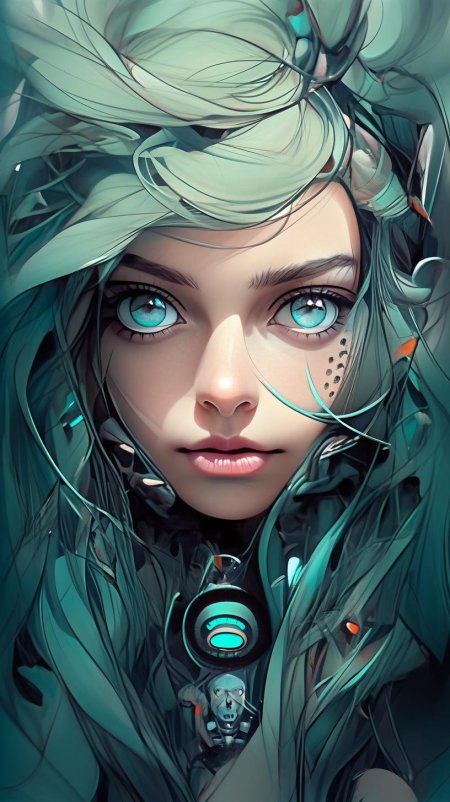 Cyberpunk avatar