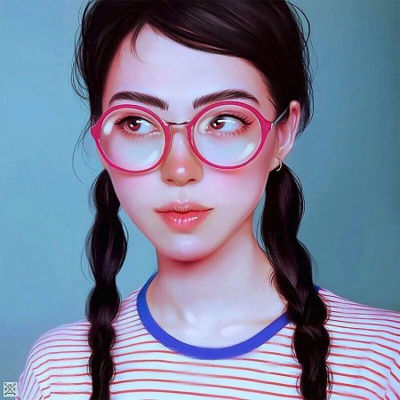 Procreate портреты джулия разумова
