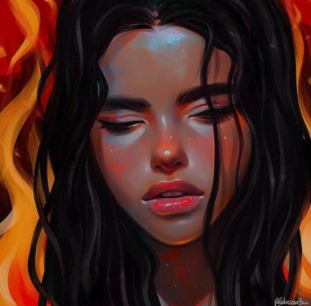 Procreate портреты джулия разумова