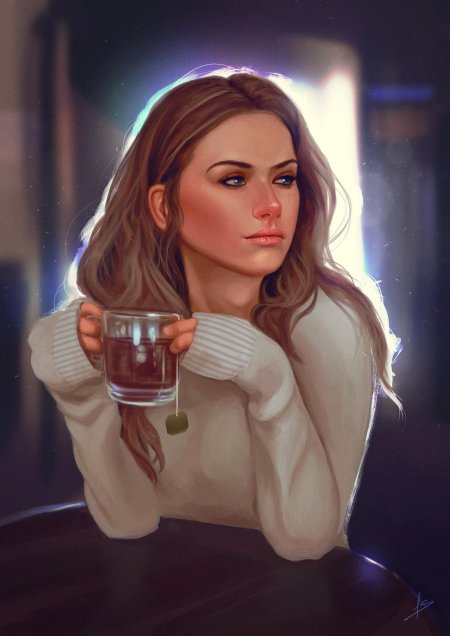 Арт девушек
