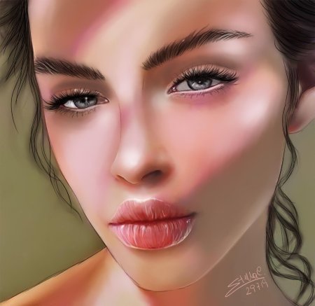 Procreate портреты джулия разумова