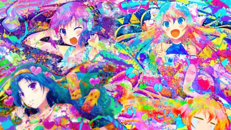 Аниме яркие