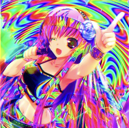 Glitchcore аниме