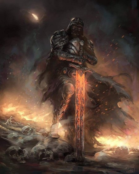 Dark souls 3 падший рыцарь арт
