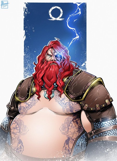 Thor god of war ragnarok