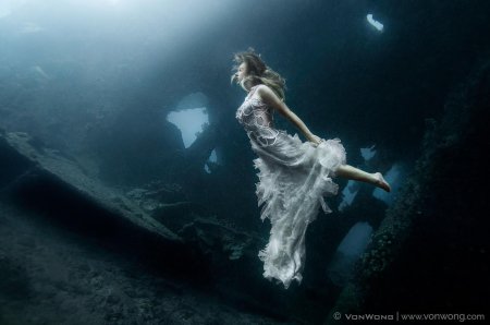 Фотосессия под водой