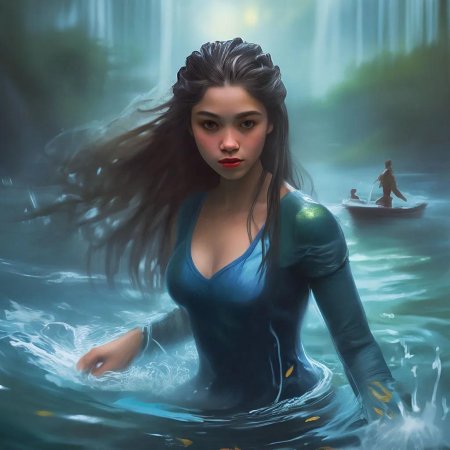 Водяная девушка