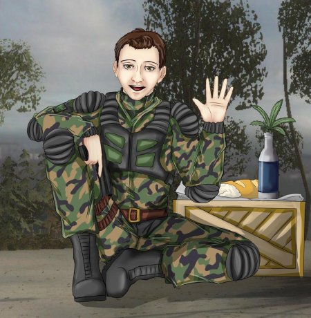 Сталкер свободовец арт