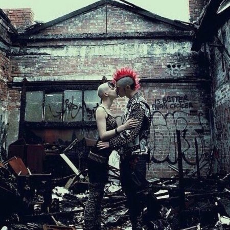 Punk rock art краст