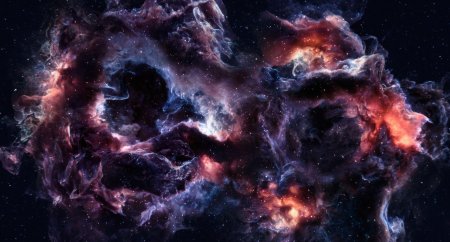 Вселенная туманности галактики