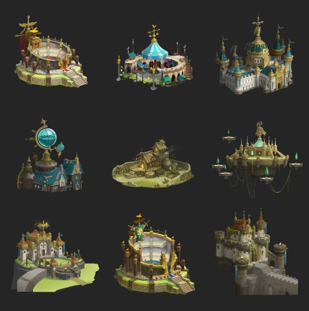 Building concept art
