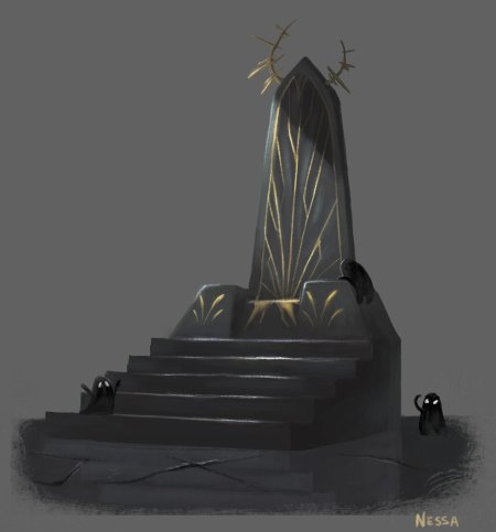 Throne stone