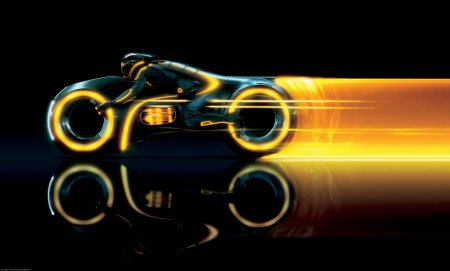 Мотоцикл tron light cycle