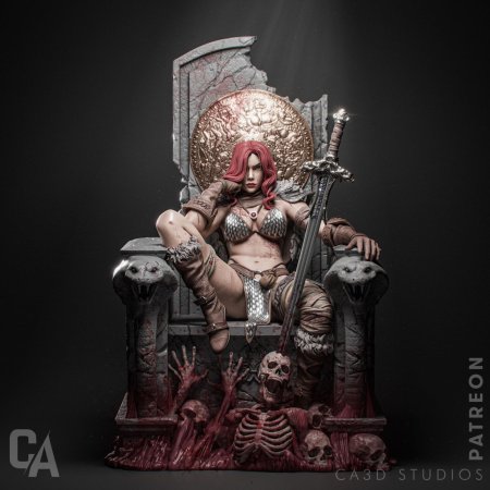 Red sonja 3d