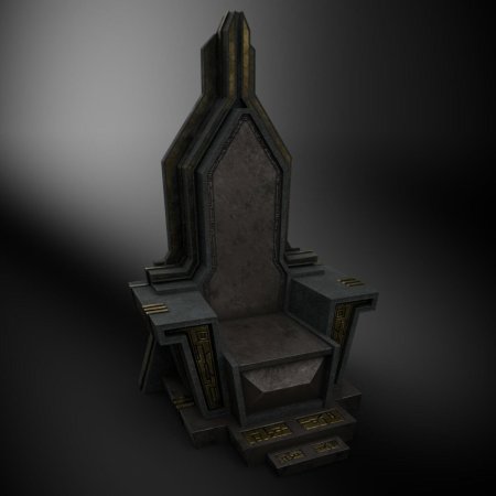 Stone throne