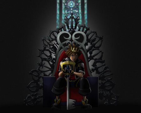 Kingdom hearts трон