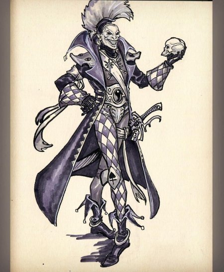 Арлекин warhammer 40k