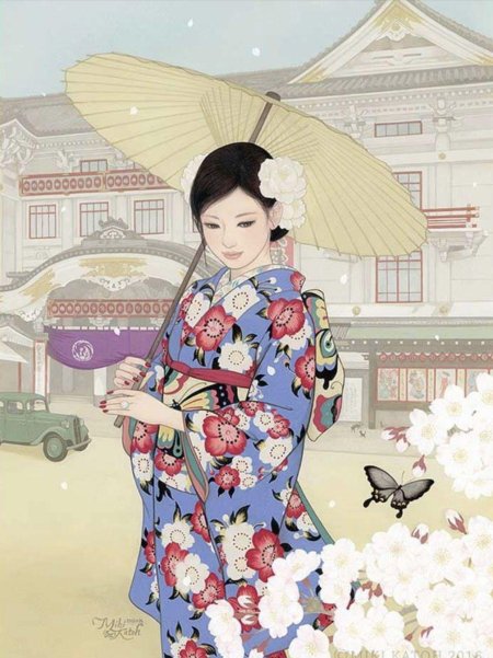 Японская художница haruyo morita