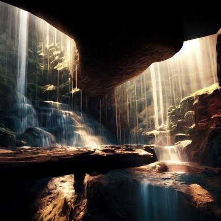 Beautiful waterfall