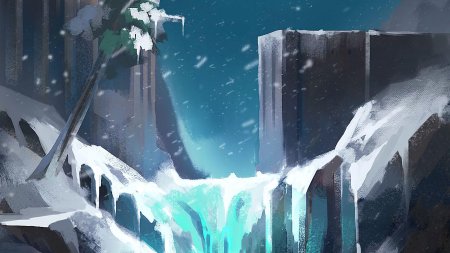 Снег арт