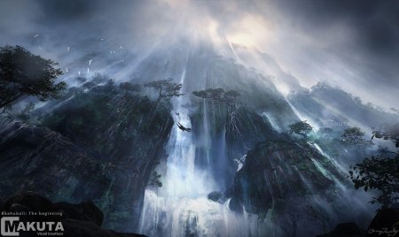 Водопад арт