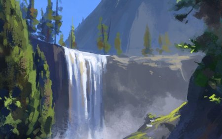 Кандинский водопад