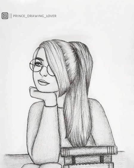 Рисунки девушек