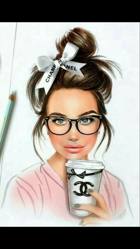 Модная иллюстрация