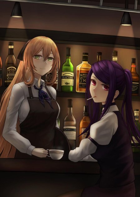 Va-11 hall-a джилл аниме