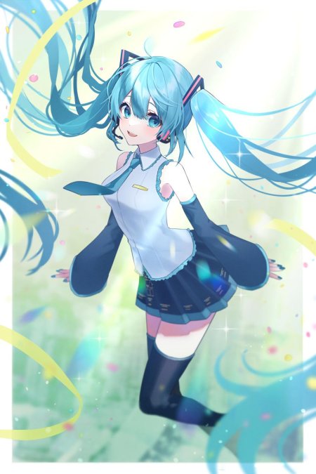 Hatsune miku vocaloid