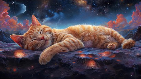 Котики спокойной ночи