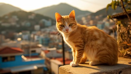 Красивые рыжие коты