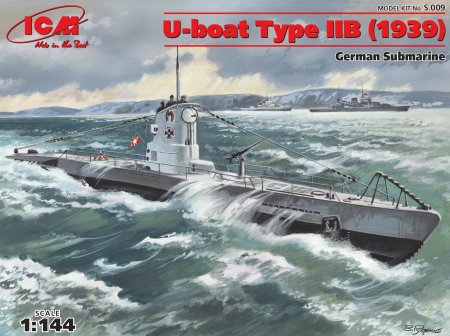 Сборная модель немецкой подводной лодки u96