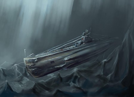 Подводная лодка кригсмарине призрак