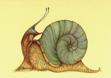 Рисунки улитки