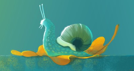 Улитка арт