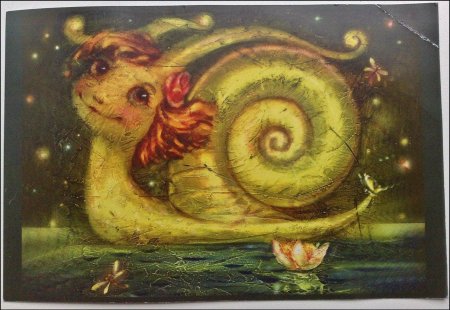 Улитка живопись