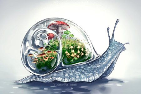 Улитка иллюстрация