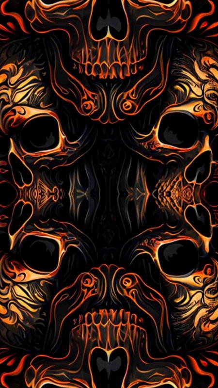 Skull art