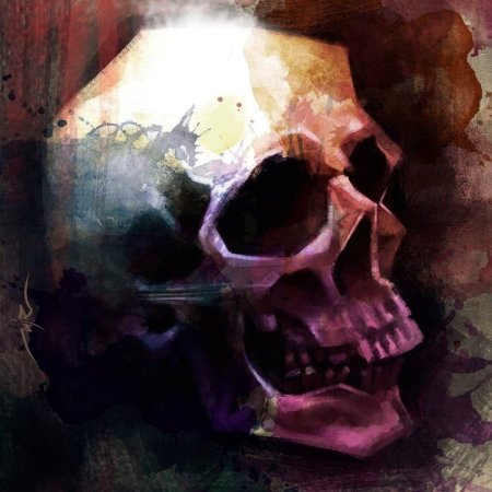 Череп иллюстрация