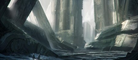 Sci fi ruins