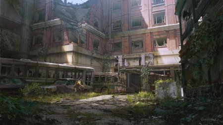 Заброшенный город the last of us 2