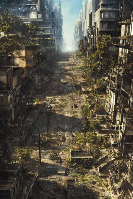 Post apocalyptic city