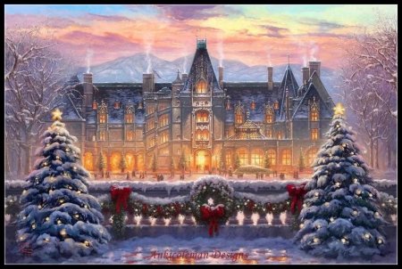 Томас кинкейд christmas at biltmore