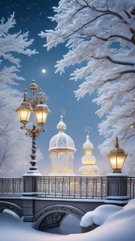 Пейзаж зимний