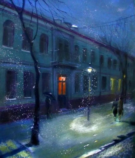 Художник алексей бутырский зимний вечер