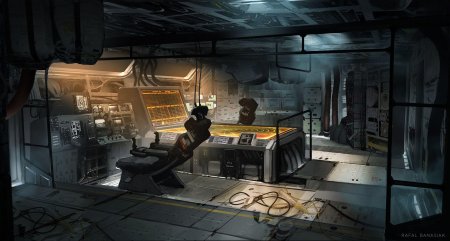 Космический корабль внутри