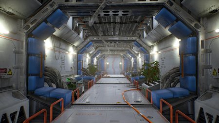 Космический корабль изнутри
