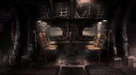 Космический корабль изнутри